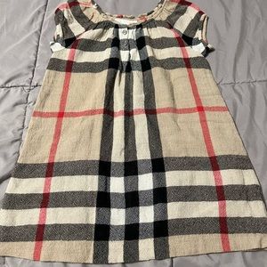 Burberry dress, size 5, like new